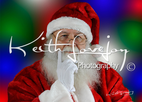 Card 284 Santa & Christmas Ornaments